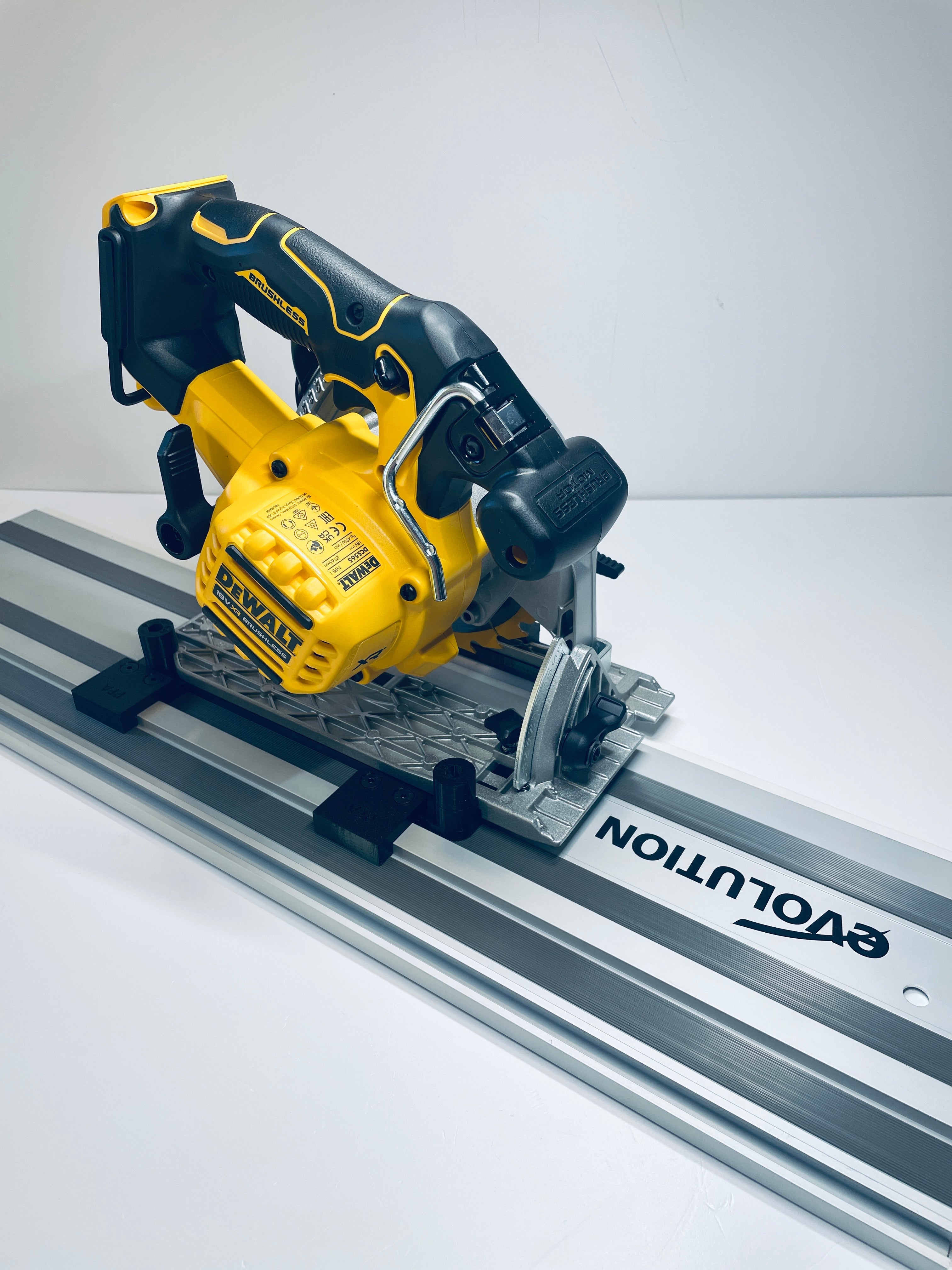 Dewalt DCS391 DCS565 Adapter Base Evolution Circular Saw Guide Rail Track