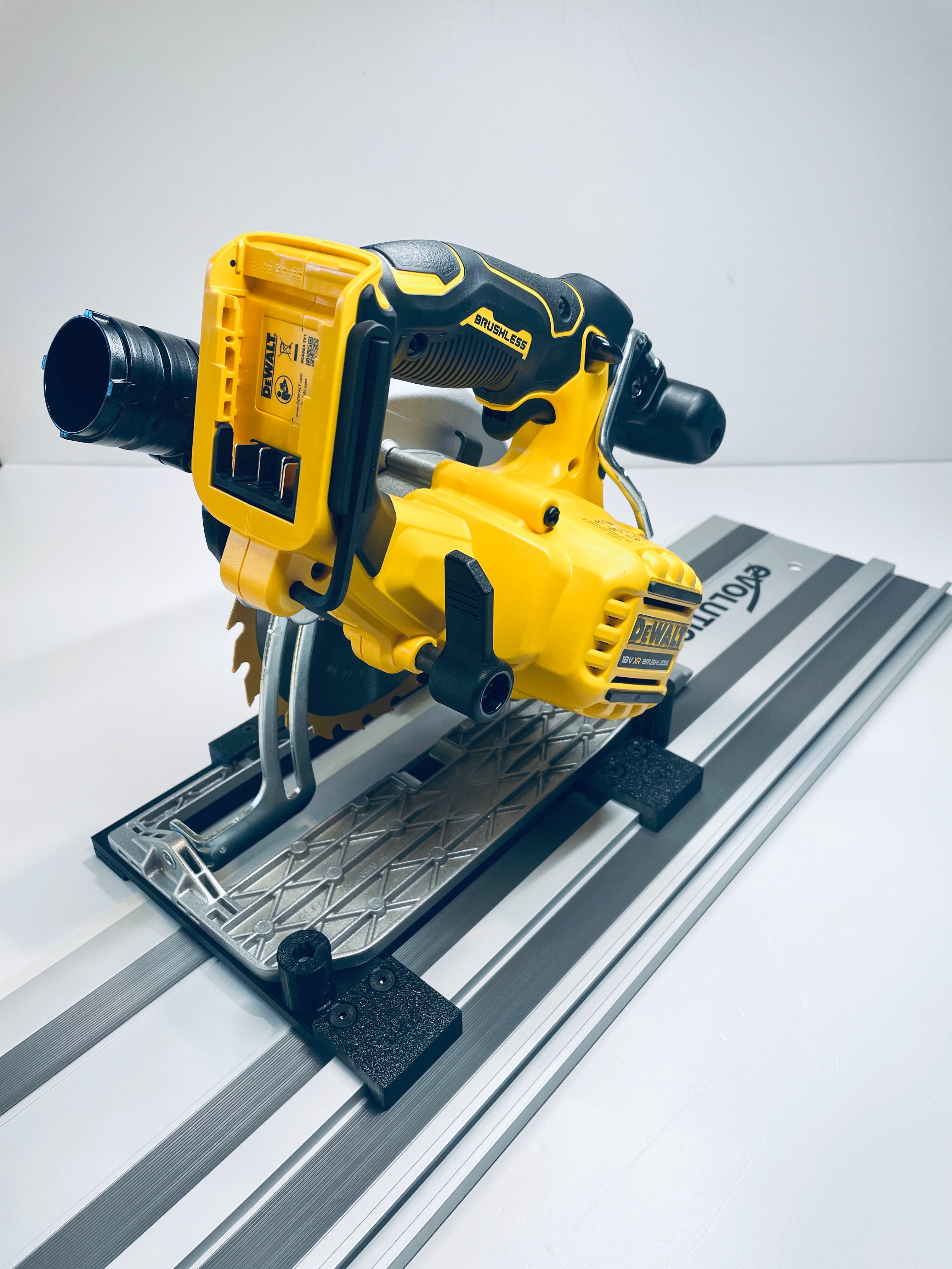 Dewalt DCS391 DCS565 Adapter Base Evolution Circular Saw Guide Rail Track
