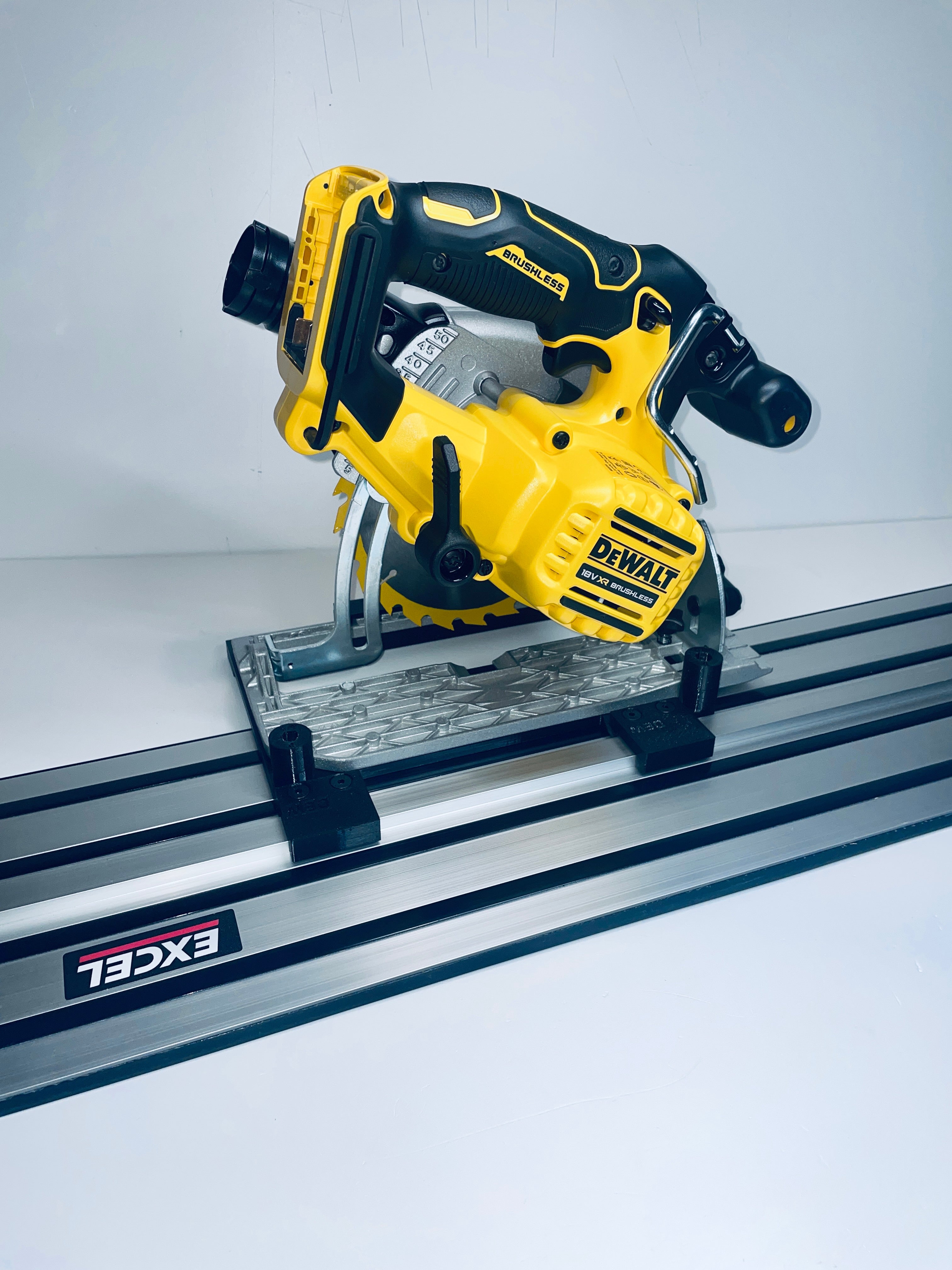 Dewalt DCS391 DCS565 Adaptor Base Excel Guide Rail Track UK Made