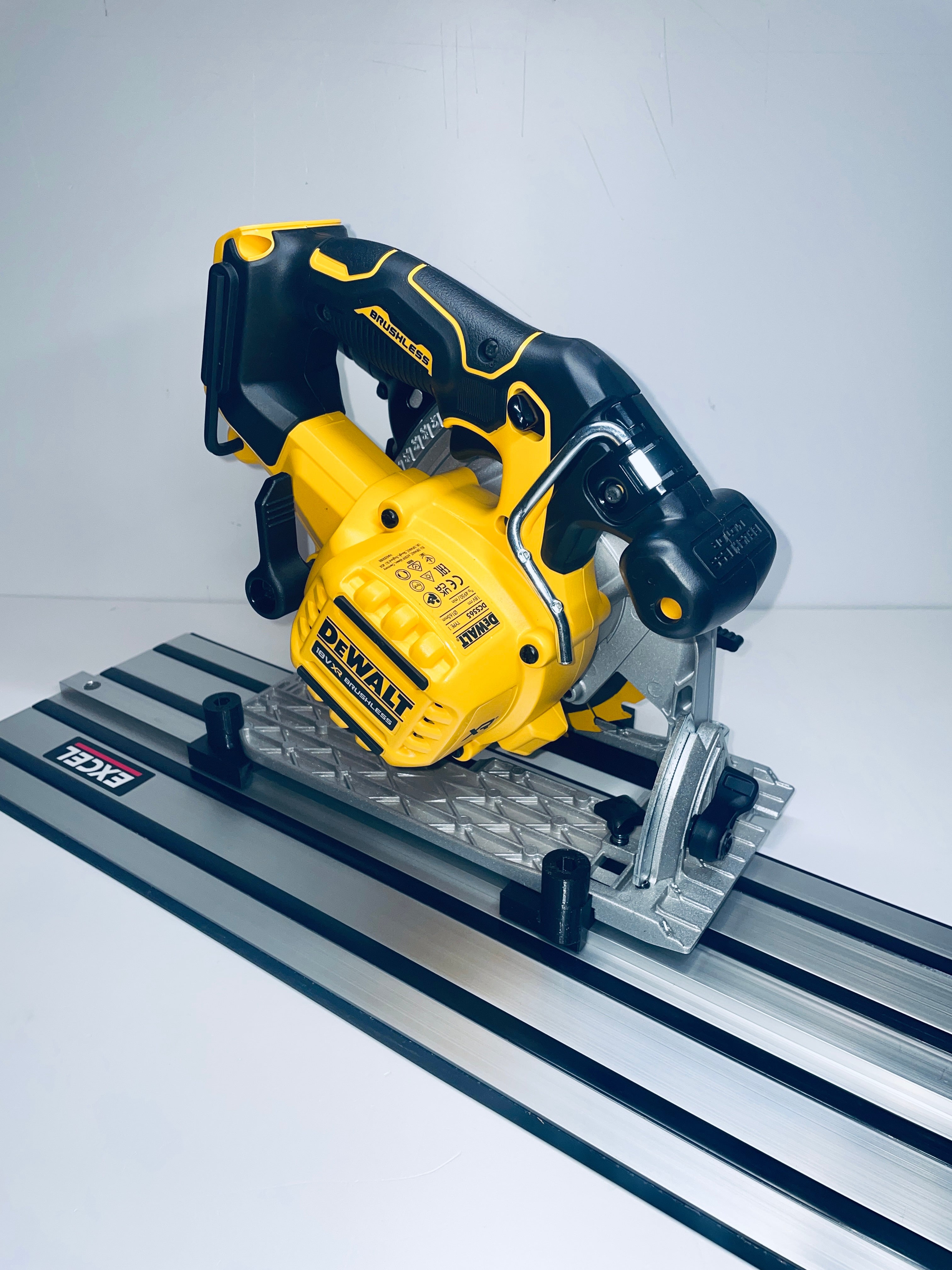 Dewalt DCS391 DCS565 Adaptor Base Excel Guide Rail Track UK Made