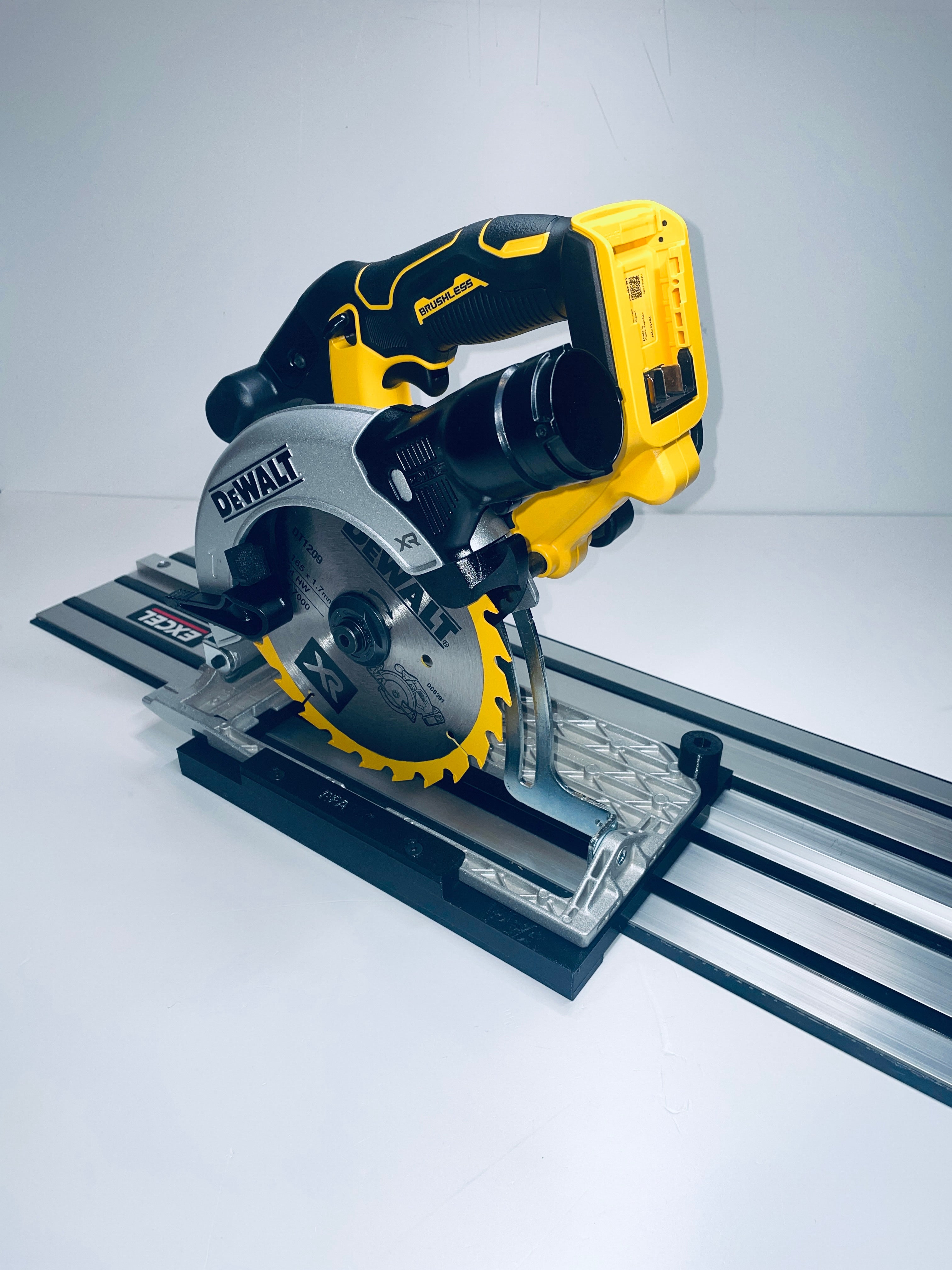 Dewalt DCS391 DCS565 Adaptor Base Excel Guide Rail Track UK Made