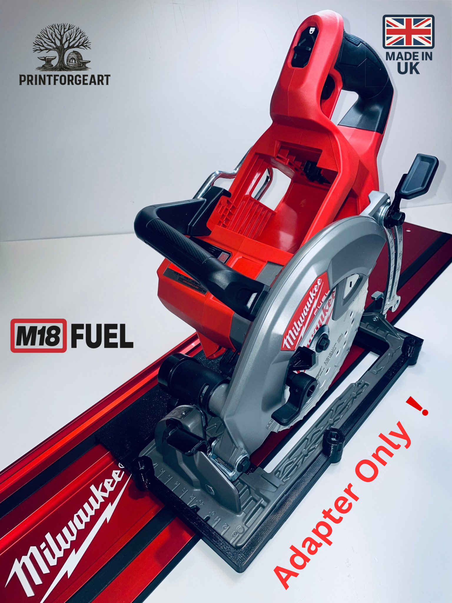 Milwaukee M18 FCSRH662 2830-20 Adapter Base Milwaukee Guide Rail Track