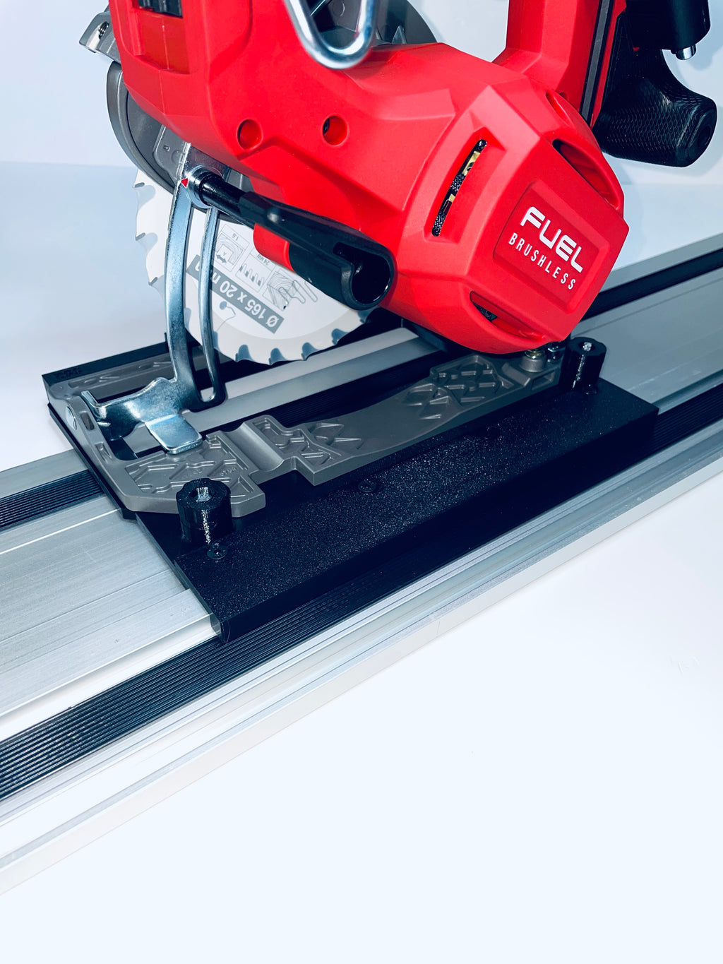 Milwaukee FCS552 Adapter Plate Compatible With Buyaparcel Guide Rail Track