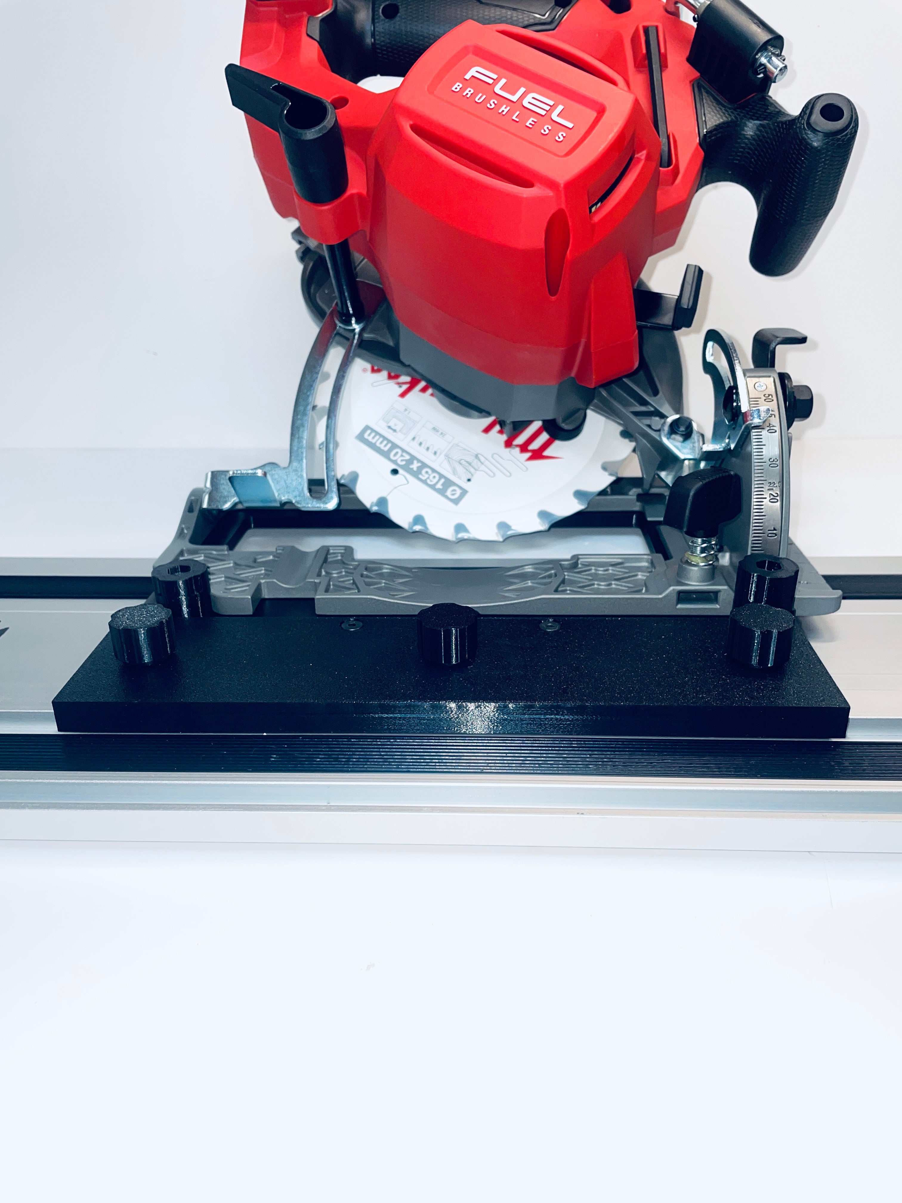 Milwaukee M18 FCS552 2833-20 Buyaparcel Guide Rail Adapter Base Plate - Bevel/Angle Cut