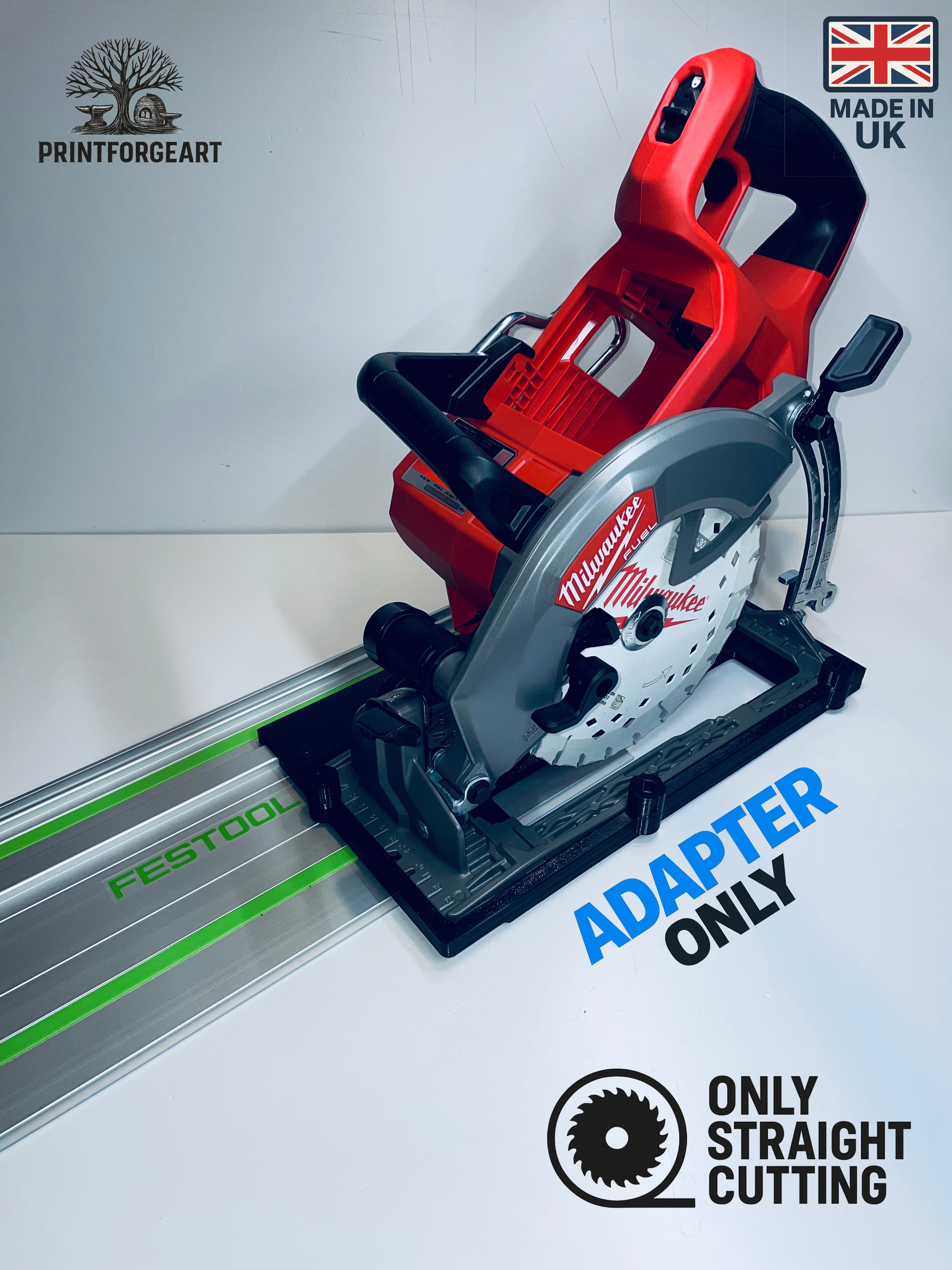 Milwaukee FCS552 Adapter Plate Compatible With Festool Guide Rail Track