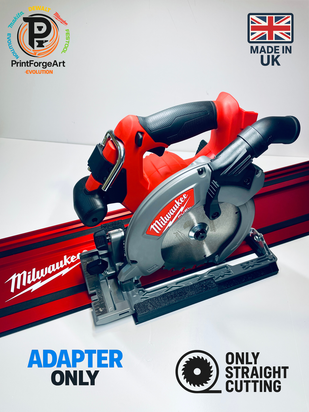 MILWAUKEE M18CCS55 2730-20 Adaptor base MILWAUKEE guide rail track