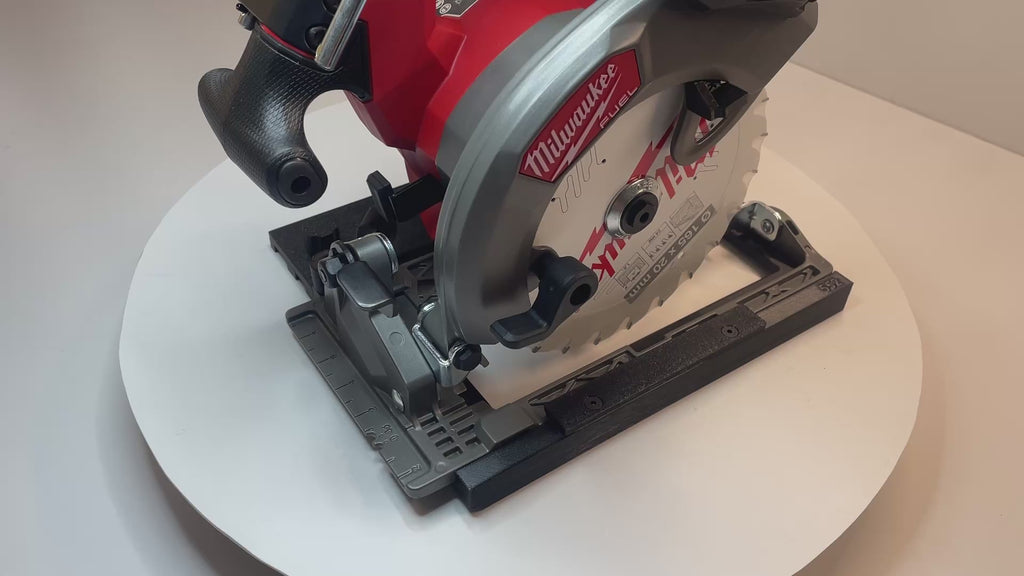 Milwaukee M18 FCS552 2833-20 Buyaparcel Guide Rail Adapter Base Plate - Bevel/Angle Cut
